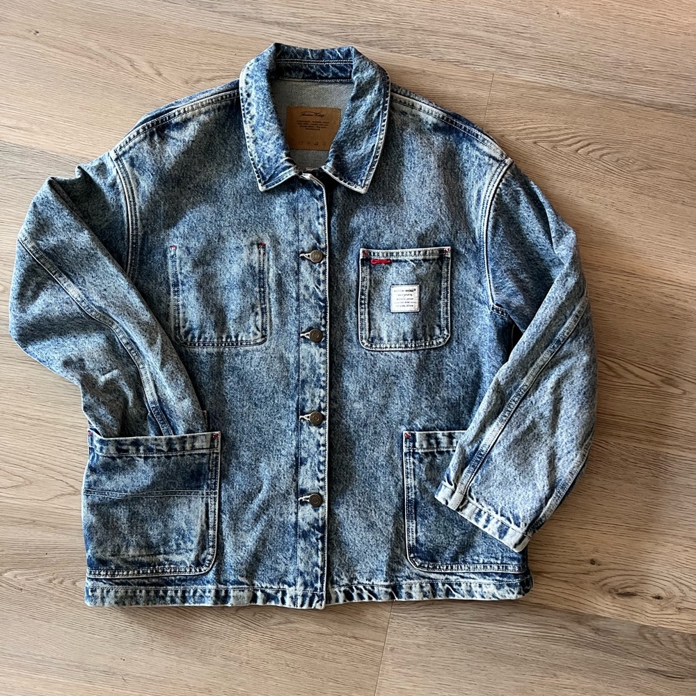 American Vintage Blue Denim Chore Jacket
